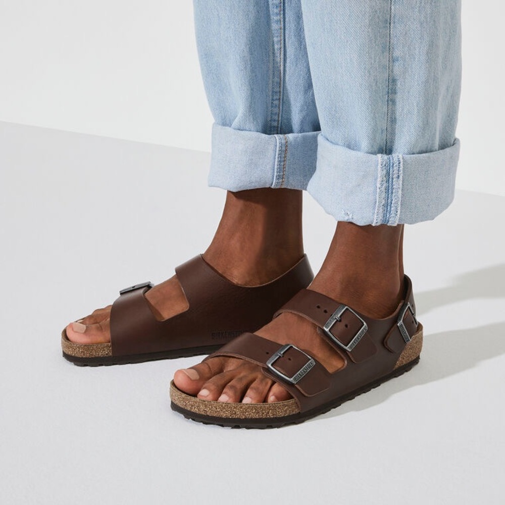 Birkenstock Milano Men’s Leather Sandals Size 42 / 9